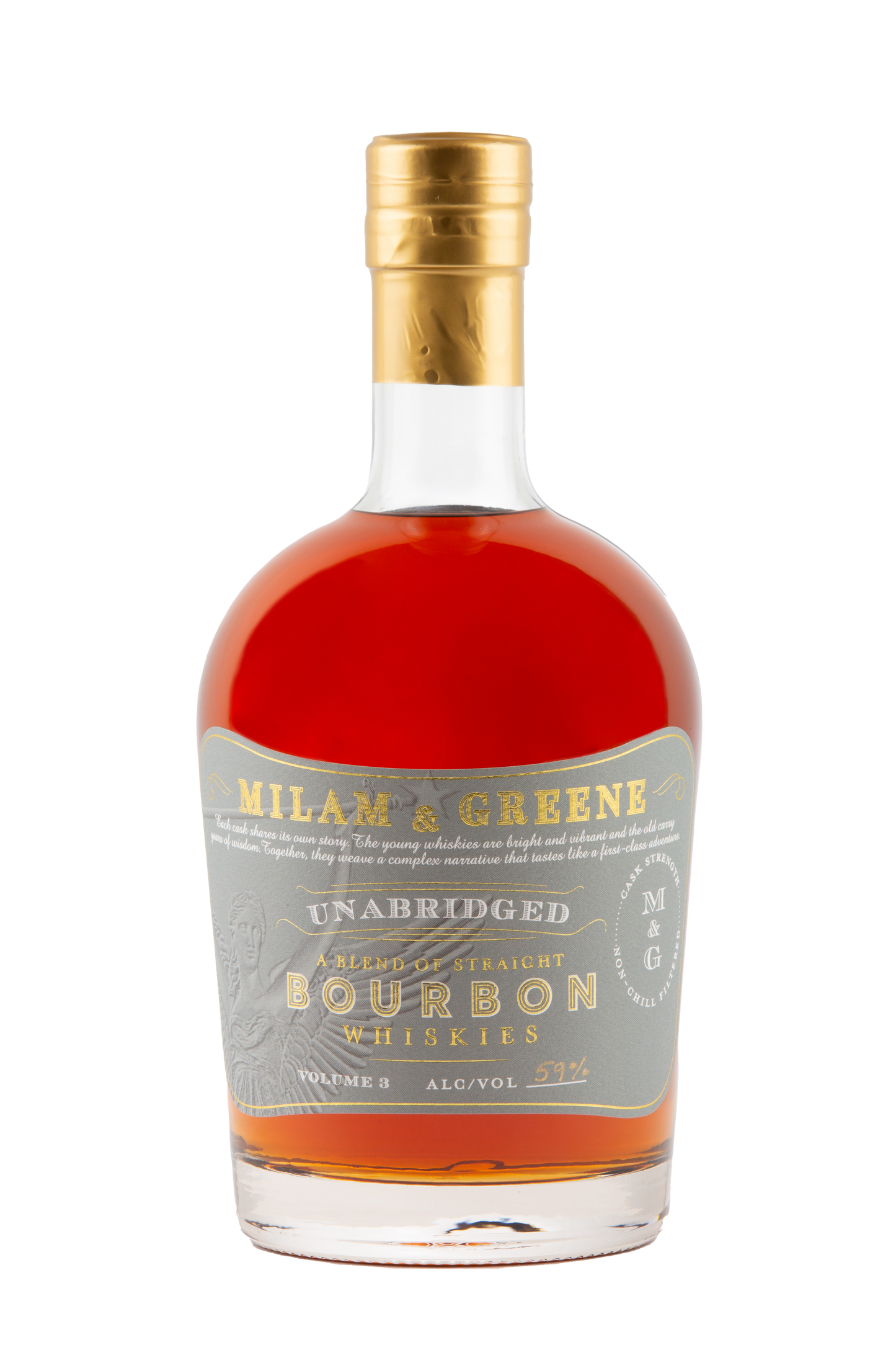 Milam And Greene Unabridged Volume 3 Straight Bourbon Whiskey