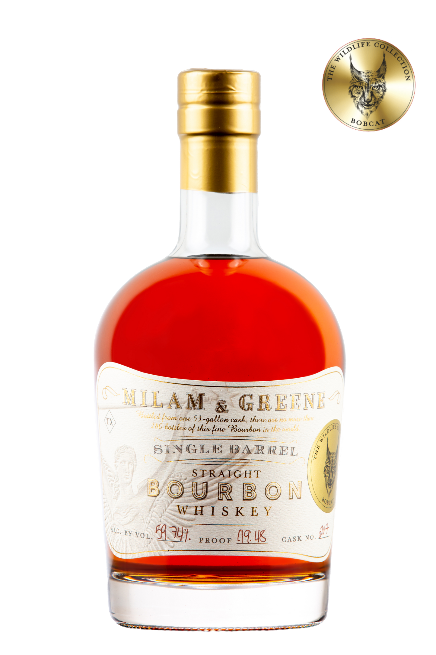 The Milam & Greene Wildlife Collection Single Barrel – Bobcat