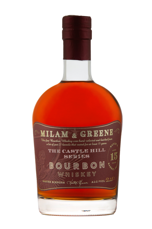 Milam and Greene Castle Hill Vintage Series Bourbon Whiskey