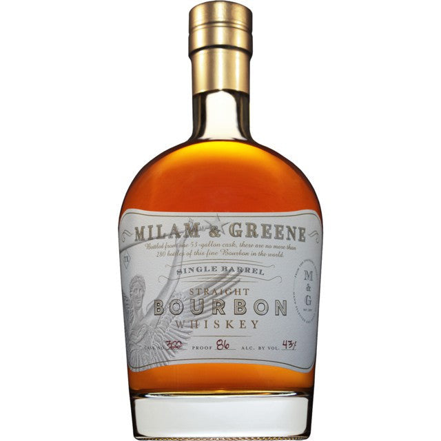 Milam & Greene Single Barrel Straight Bourbon Whiskey